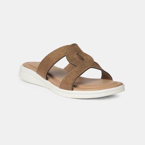 BATA BEIGE MULE FOR WOMEN